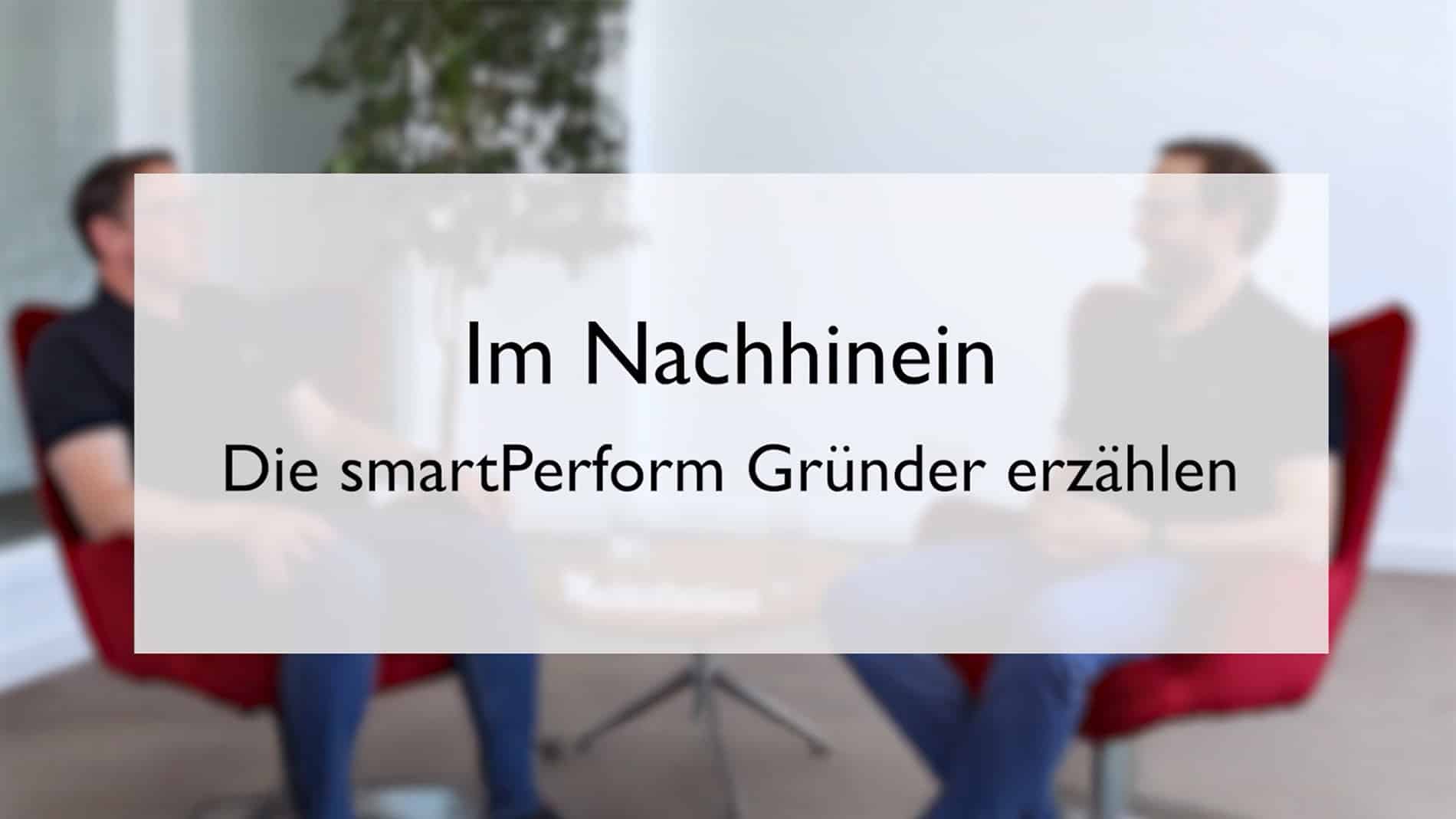 Gründerinterview smartPerform im Gespräch.